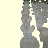 Set of 40 La Rochère Amitier crystal glasses from the 19th century + 8 replacements