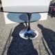 Tulip foot table by Gastone Rinaldi from the 70s