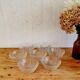 Set of 7 vintage Duralex glass bowls