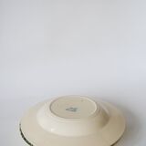 Set of 3 mismatched Iron Earth soup plates L&G Buffon model 19th century