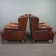 Set of two sheepskin armchairs