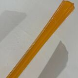 Large orange soliflore vase
