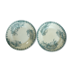 Set of 2 earthenware plates