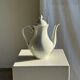 White Bavarian porcelain teapot H27