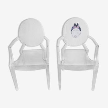 Pair of Kartell armchairs