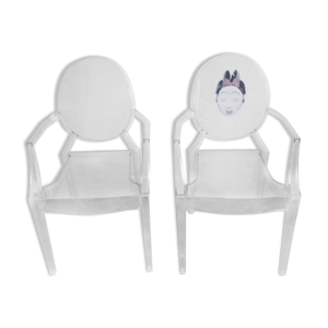 Paire de fauteuils kartell