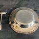 Silver plate and spoon, Orfèvrerie Saint Médard, Paris, 1950