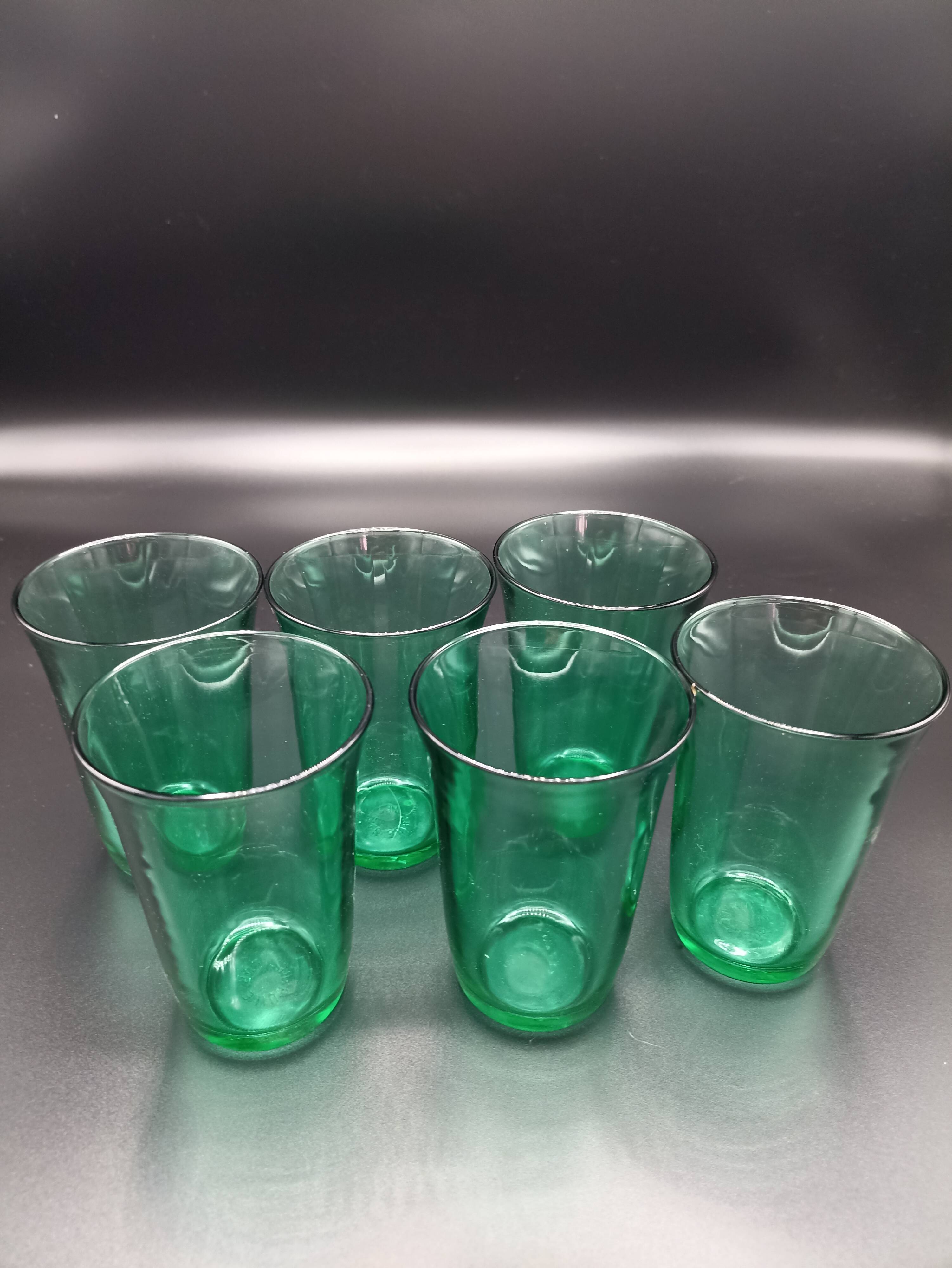 Advertising glasses Huile Lesieur