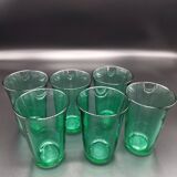 Advertising glasses Huile Lesieur