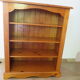 Solid wood bookshelf