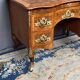 Antique baroque-style desk from Dresden with five drawers.