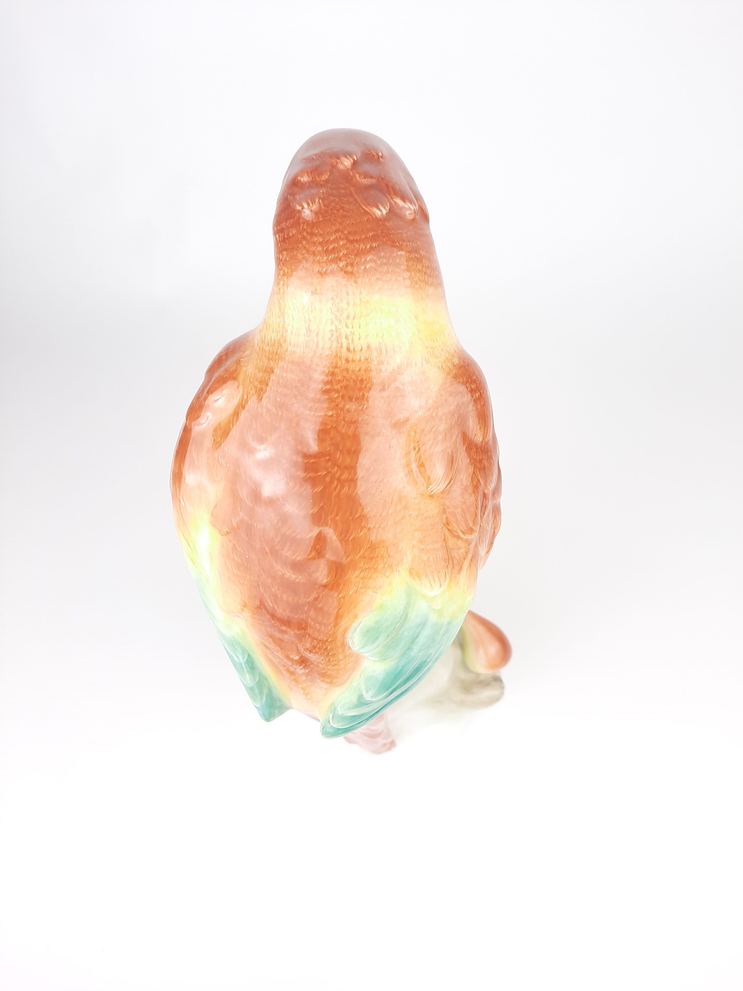 Herend porcelain macaw parrot figurine vintage
