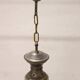 Brass and Glass Pendant Lamps, 1960s, Set of 3