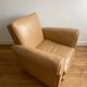 Fauteuil club cuir vintage