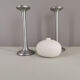 Pair of Ikea candlesticks by designer Carl Öjerstam
