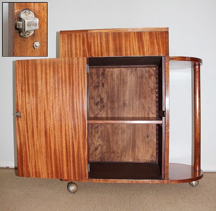 Bar furniture in mahogany veneer 1950