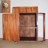 Bar furniture in mahogany veneer 1950