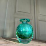 Murano Sommerso glass bottle, Luigi Onesto