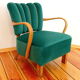 armchair proj. J.Halabala H 237, Czechoslovakia, 50s