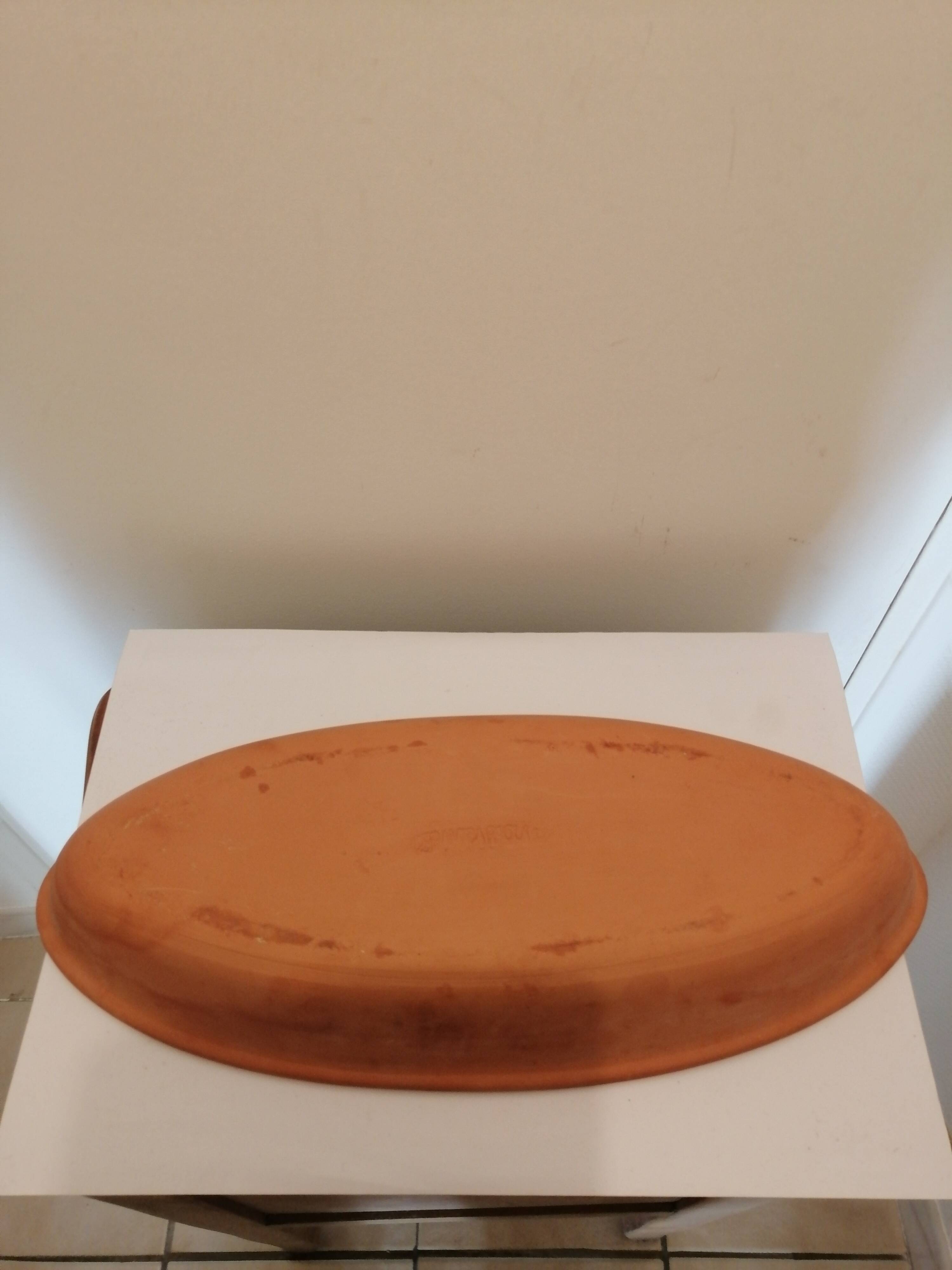 Fish shaped terracotta cooking dish