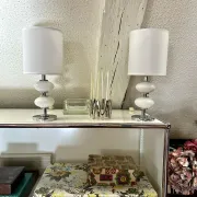 Pair of 70's lamps