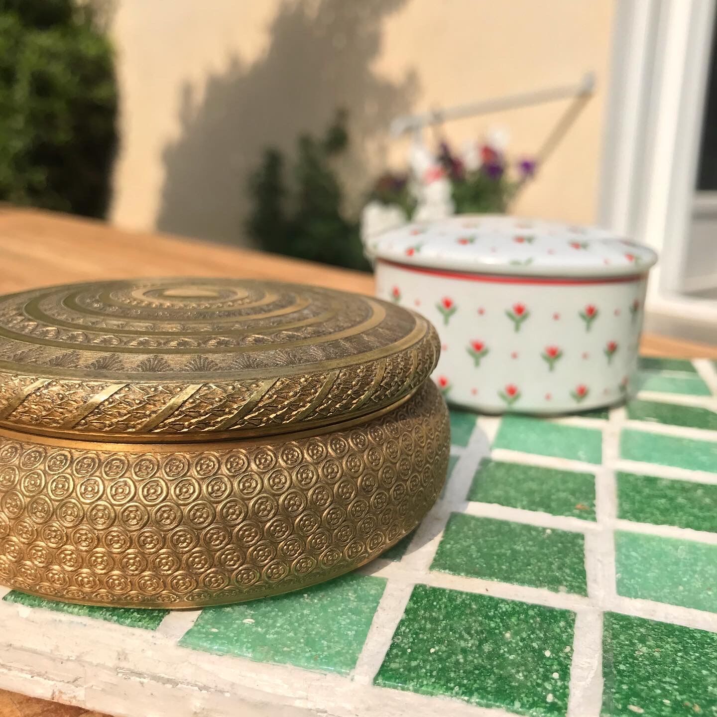 Boîte en laiton