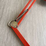 Vintage orange articulated desk lamp