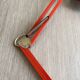 Vintage orange articulated desk lamp