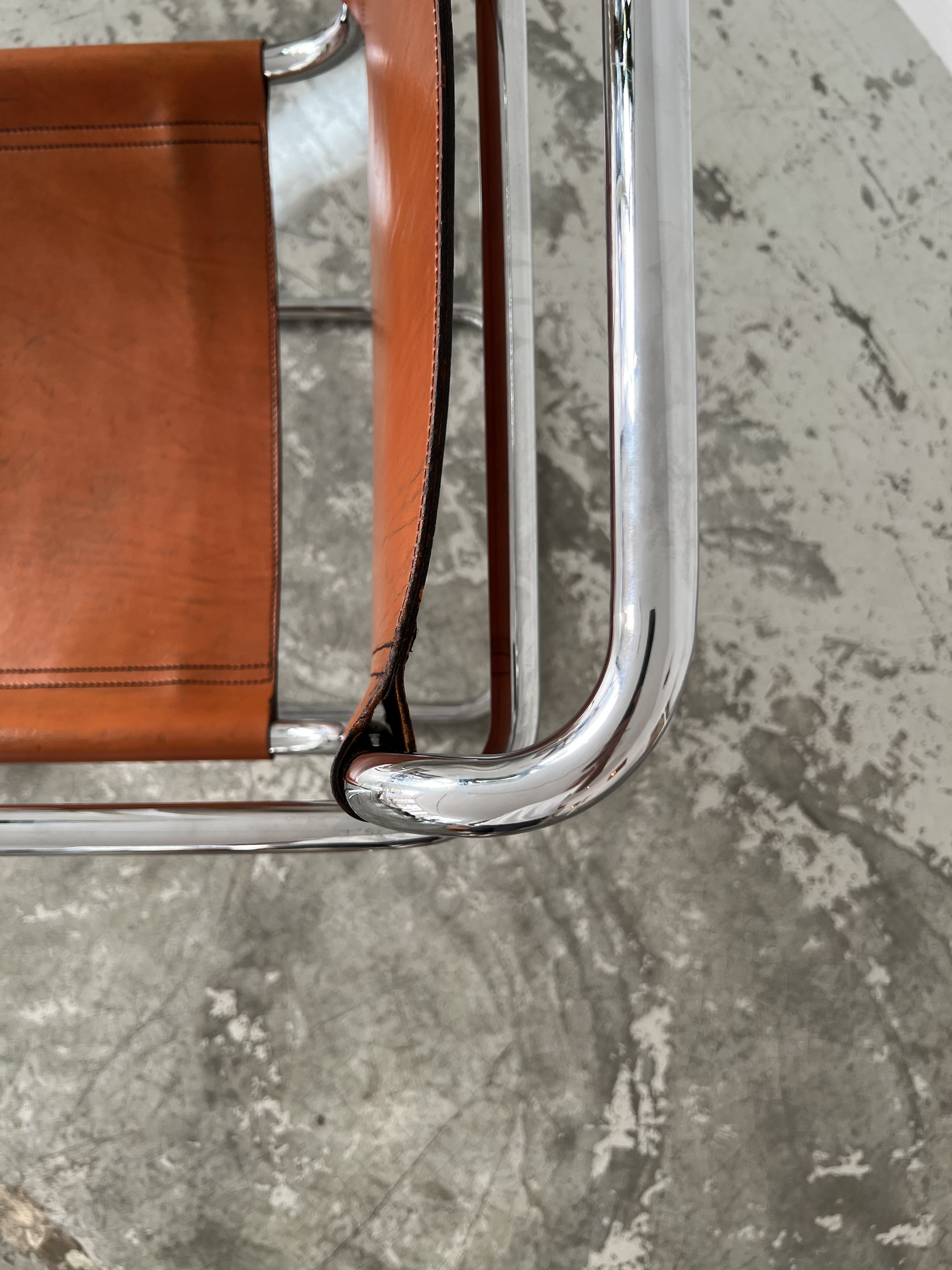 MR20 armchair by Ludwig Mies van der Rohe for Knoll international 60s