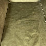 set of 2 vintage green baroque armchairs / armchairs / club chairs