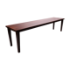Table basse en bois de rose de conception danoise des années 1960