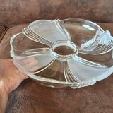 Original crystal compartment dish