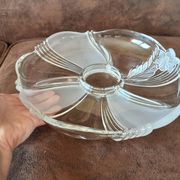 Original crystal compartment dish