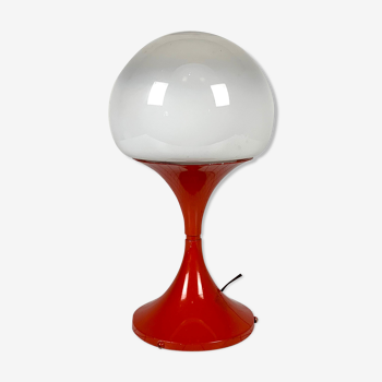 Italian glass table lamp, 1980