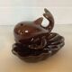Whale-shaped pocket ashtray