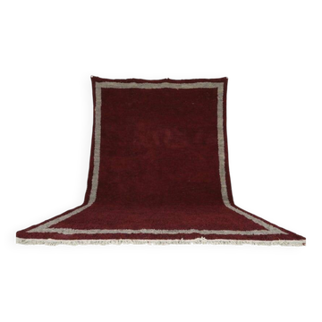 Tapis berbère fait main traditionnelle d’atlas taille 1,4/2,6 m