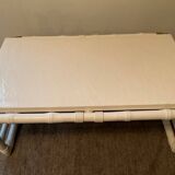 1970s "Kettal" Bamboo Coffee Table in Fiberglass