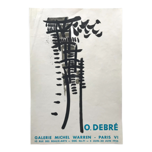 Affiche originale en lithographie