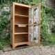 Parisian bonnet wardrobe, raw wood, 1950s