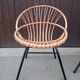 Pair of shell armchairs