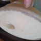 Pair - All-alabaster bedside lamps - vintage