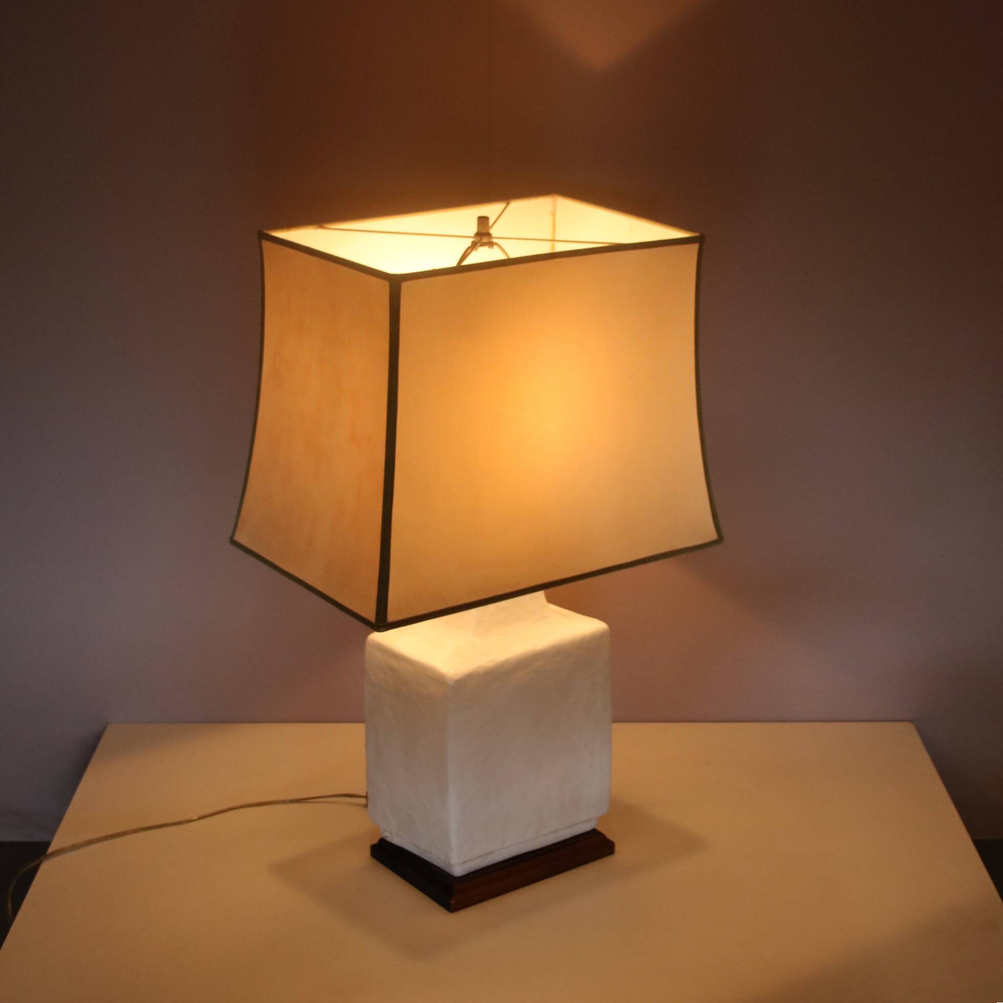 1970s Table lamp attributed to John Dickinson from Italy