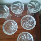Coupes à champagne en cristal