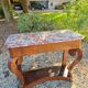 19th Century Empire Style Mahogany Console Table