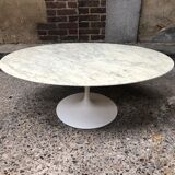 Oval coffee table for Knoll