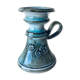 Enamelled ceramic candle holder