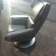 Chair swivel House Moss leather grey year 2000