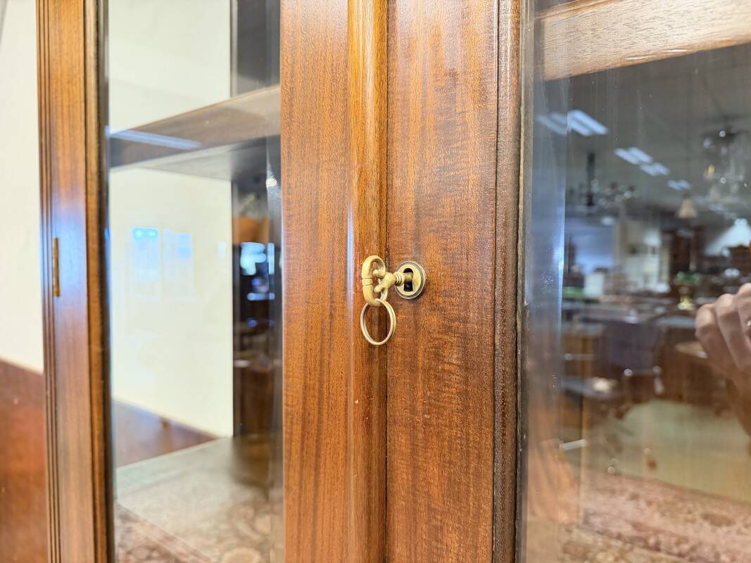 Classic English Bookcase Cabinet