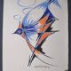 Jean Montchougny (1915-2008) Colour lithograph. The Rooster