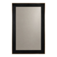 Grand miroir noir verre fumé